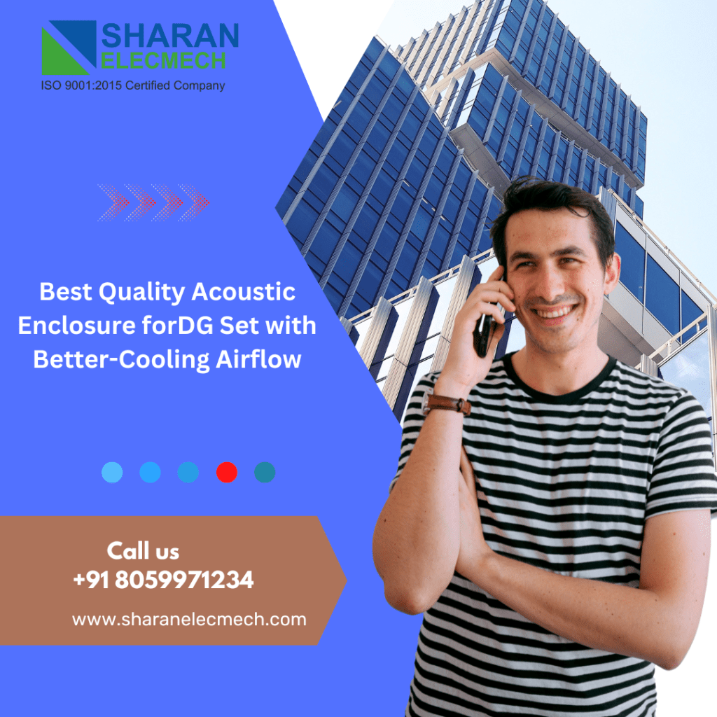 Best Quality Acoustic Enclosure forDG Set with Better-Cooling&nbsp;Airflow