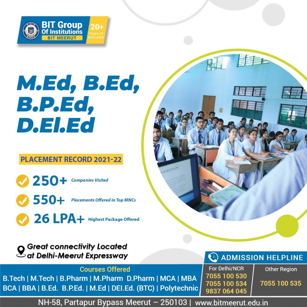 Pursue Your Career As A Teacher By Studying B.Ed And D.EL.Ed&nbsp;Course