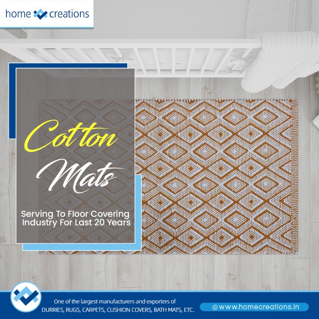 Protect Your Premises Using Bathmats and Cotton Mats from Exporters.