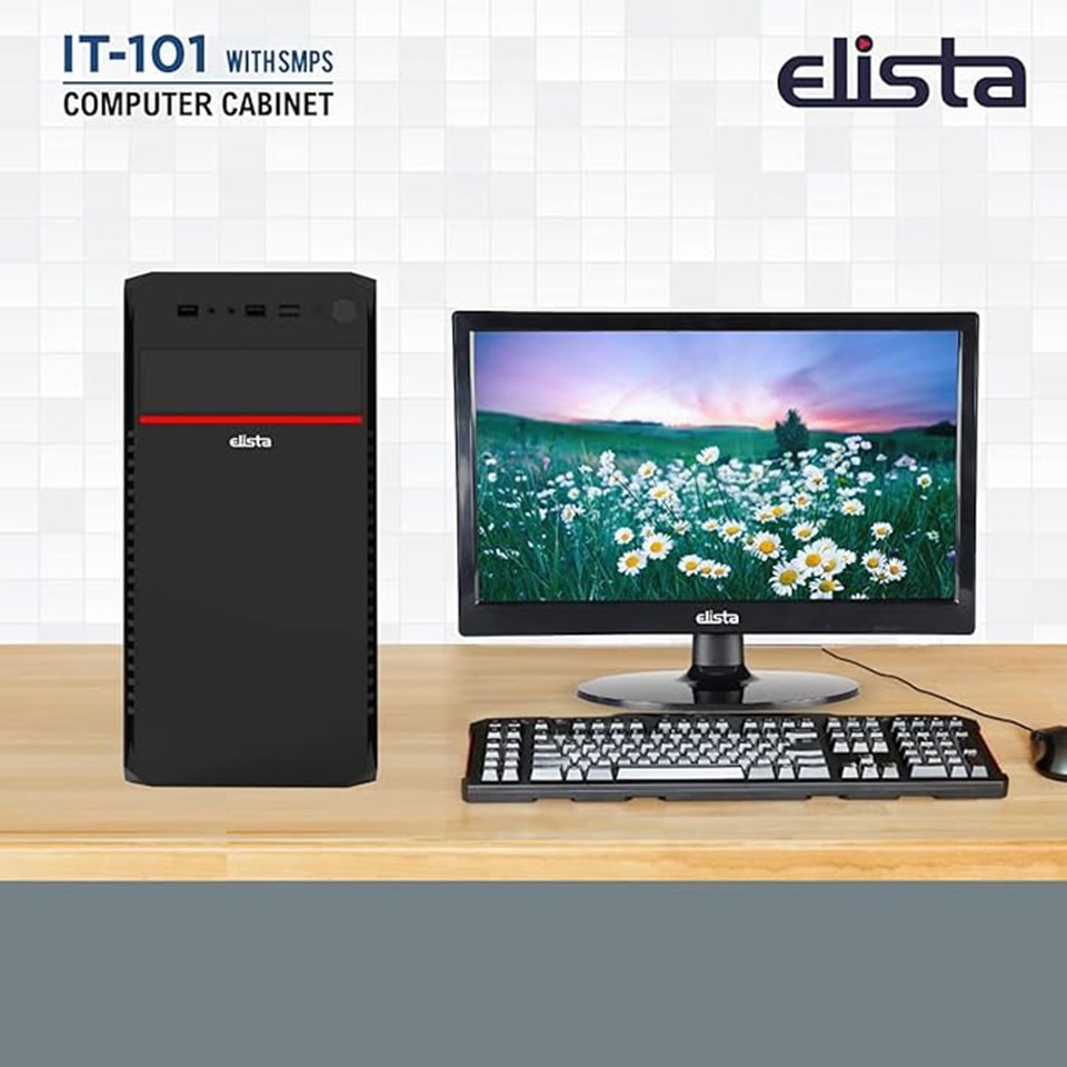 Elevate Your PC Setup with the Sleek and Durable Elista Computer&nbsp;Cabinet