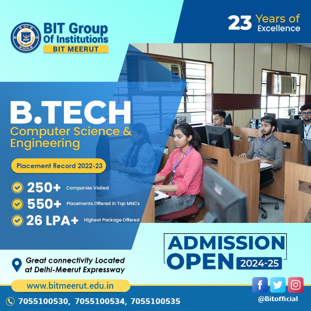 Top B.Tech College in West UP: Why BIT Meerut Stands&nbsp;Out