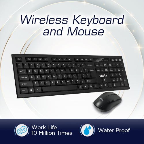 Elevate Your Workspace with Elista’s Wireless Keyboard and Mouse: Seamless Performance and&nbsp;Style
