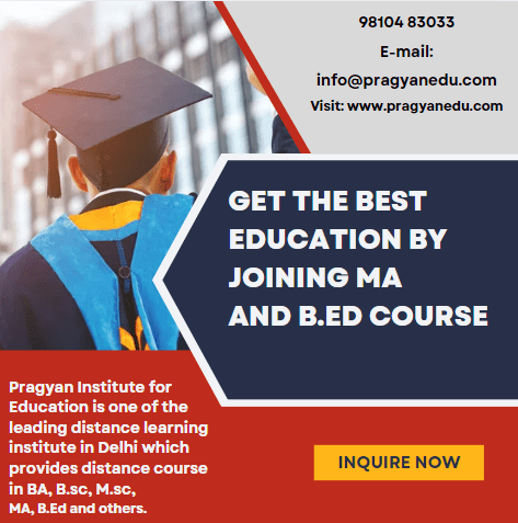 Get The Best Education by Joining Ma and B.Ed&nbsp;Course